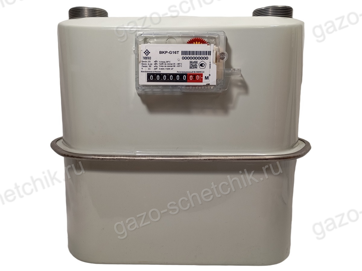 Газовый счетчик ВКР G16T